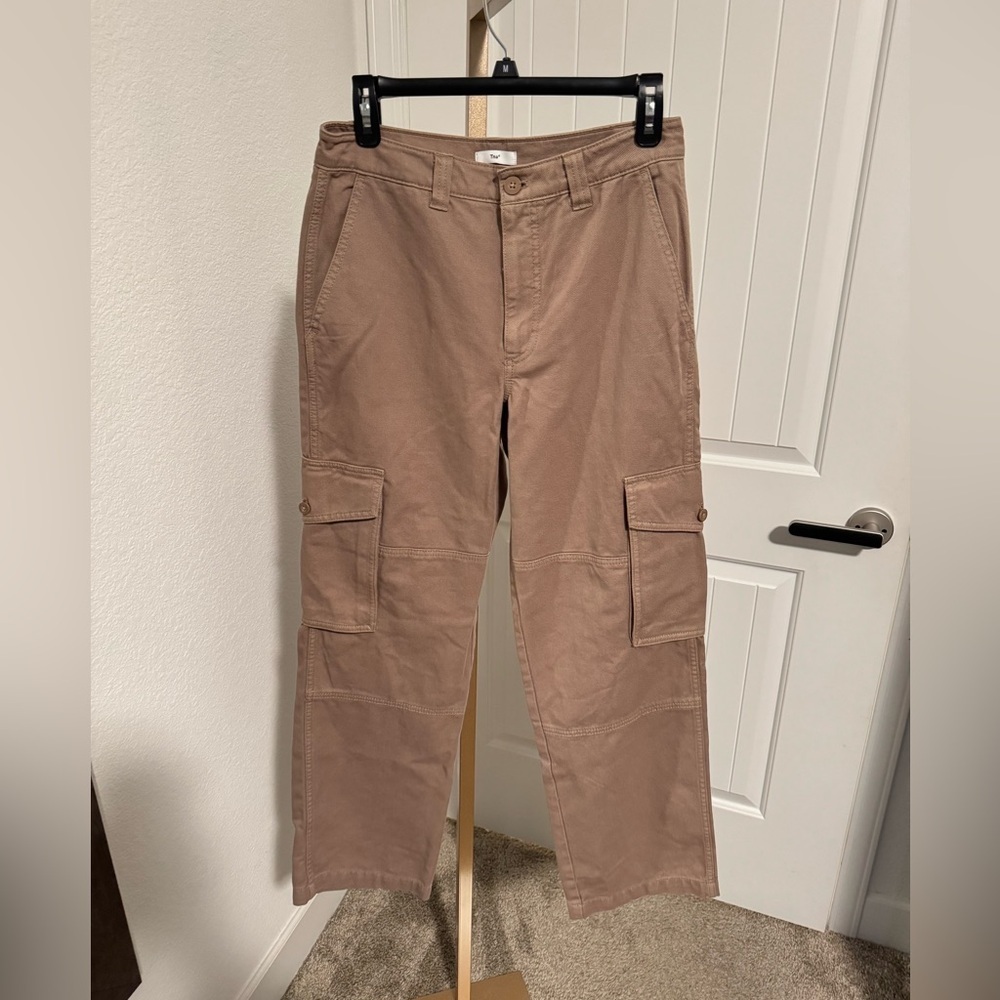 Aritzia TNA Brown Cargo Pants size 6